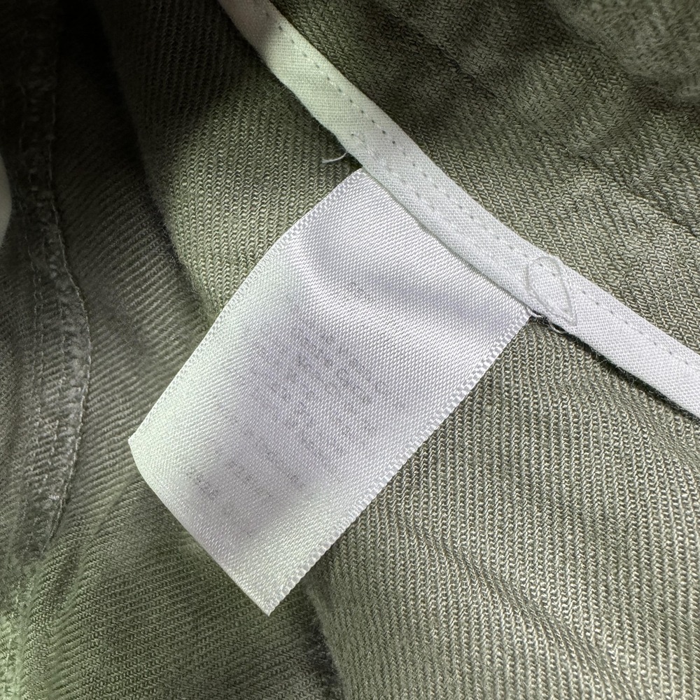 Talbots Pants Womens 8P Green Signature Chino Drawstring Casual City Pockets - Picture 8 of 8